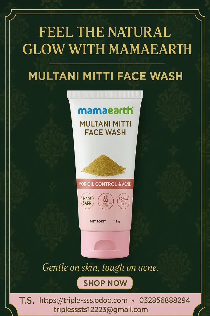 MAMA EARTH MULTANI MITTI FACE WASH